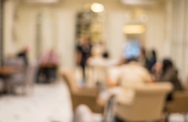 Bulanık restoran - Klasik efekt tarzı resim