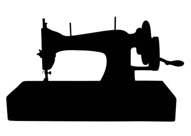 İğne dikişleri. Vektör resmi.