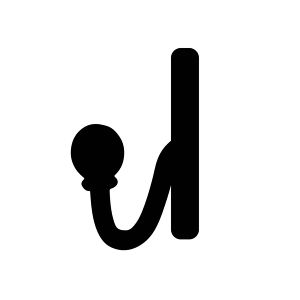 Hooks-hangers for clothes. Vector image. — Stock Illustration Hooks Hangers Clothes Vector Image Stock Vector