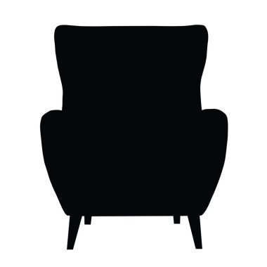 Sandalye koltuğu. Vektör resmi. 