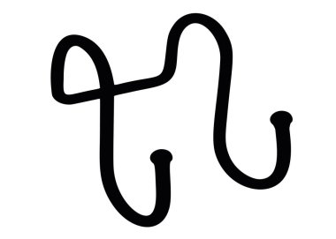 Sandalye koltuğu. Vektör resmi. 