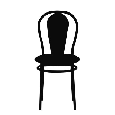Sandalye koltuğu. Vektör resmi. 