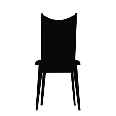 Sandalye koltuğu. Vektör resmi. 