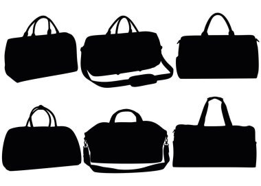 Büyük seyahat çantaları sette..