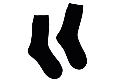 Kadınların uzun çorapları..