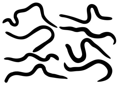 Balık tutmak için olta. Vektör resmi.