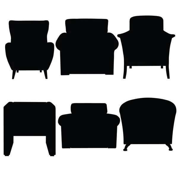 椅子の椅子 ベクトル画像 — ストックベクタ
