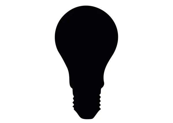 Big Light Bulb Vector Image — ストックベクタ