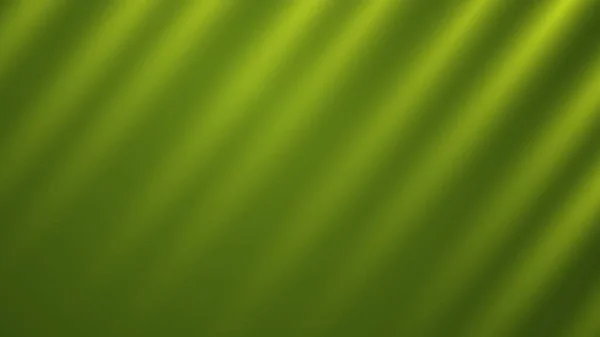 Abstracte Groene Achtergrond Vorm Van Zijde Lichtstralen — Stockvector