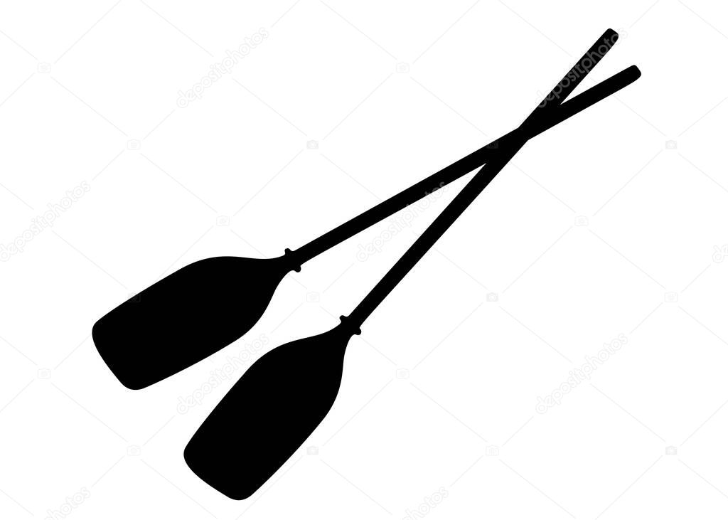 Fishing rod for fishing. Vector image.