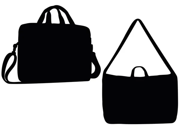 Travel Bag Shoulder Bag Included Men — Stock Vector