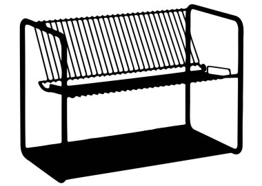 Mutfak için bulaşık kurutma makinesi..