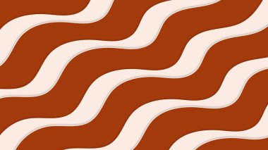 Kahverengi renkli dalgalı çizgilerin soyut arkaplanı.