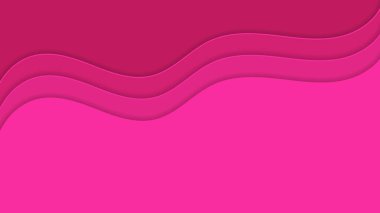 Yumuşak dalgalar şeklinde güzel pembe arkaplan.