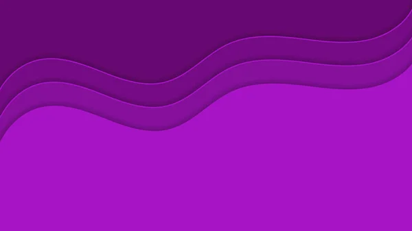 Hermoso Fondo Púrpura Forma Ondas Suaves — Vector de stock