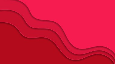 Güzel kırmızı dalgalı kırmızı arka plan. Kartpostal ya da kartvizit için uygun.