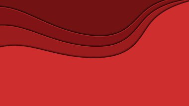 Güzel kırmızı dalgalı arka plan. Kartpostallar, not defterleri ve kartvizitler için uygun.