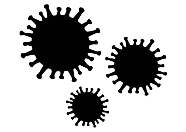 Coronavirus Grande Imagen Vectorial — Archivo Imágenes Vectoriales