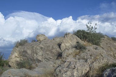 Doğa dağlar gökyüzü