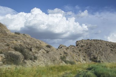 Doğa dağlar gökyüzü