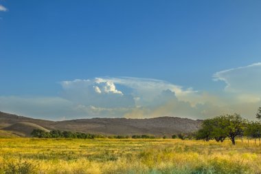 Doğa dağlar gökyüzü