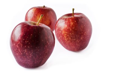 lezzetli kırmızı elmalar