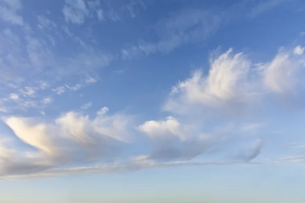 Blue sky with white clouds — Stock Photo, Image