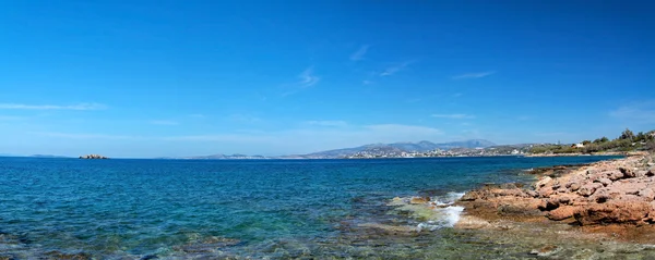 Costa de Attica, Grécia — Fotografia de Stock