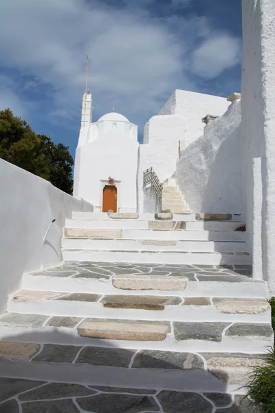 Heiliger antonios monestary, paros, griechenland — Stockfoto