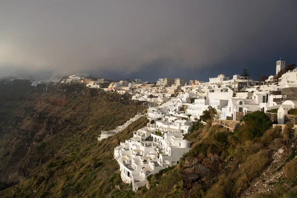 Φηρά, Σαντορίνη, Ελλάδα — Φωτογραφία Αρχείου