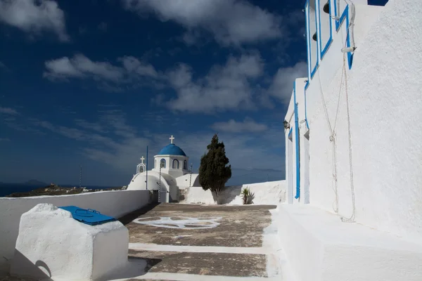 Templom: Santorini-sziget, Görögország — Stock Fotó