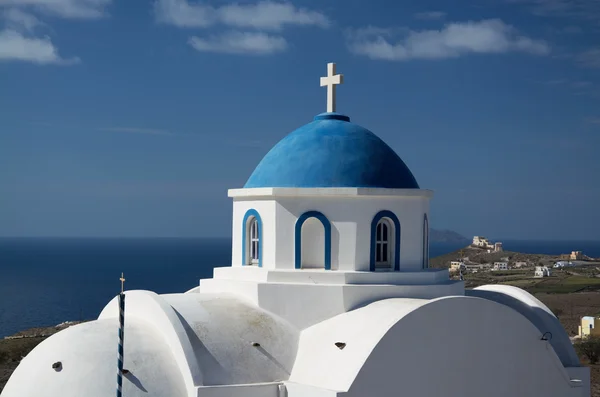 Kirche in Santorini, Griechenland — Stockfoto