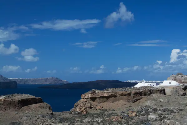 Landschaft bei Santorini, Griechenland — Stockfoto