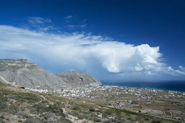 Paysage à Santorin, Grèce — Photo