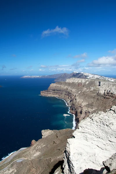 Paisaje en Santorini, Grecia — Foto de Stock