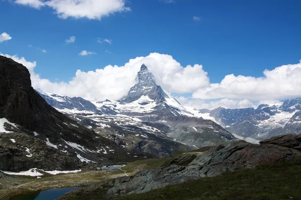 Matterhorn, Valais, Suíça — Fotografia de Stock