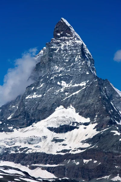 Matterhorn, Valais, Swiss — Stok Foto