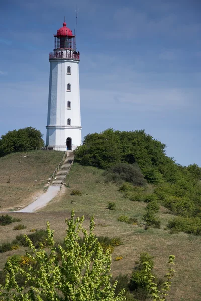 Leuchtturm Dornbusch auf Hiddensee — Stockfoto