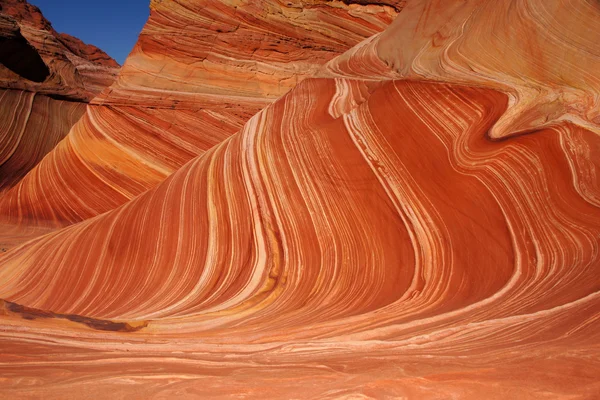 The Wave, Vermilion Cliffs National Monument, Arizona, EUA — Fotografia de Stock