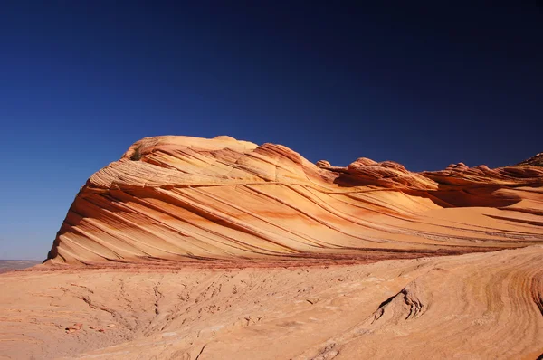 Pomnik Narodowy Wave, Vermilion Cliffs, Arizona, USA — Zdjęcie stockowe