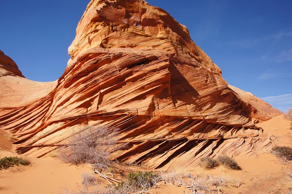 The Wave, Vermilion Cliffs National Monument, Arizona, Stati Uniti d'America — Foto Stock