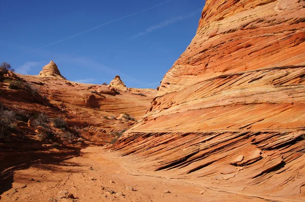 The Wave, Vermilion Cliffs National Monument, Arizona, USA — Stock Photo, Image