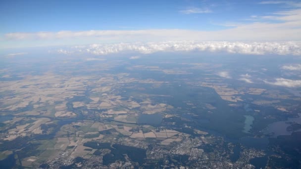 Flight over Germany — Stock Video
