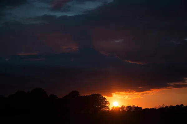 Sunsat à Ruegen, Allemagne — Photo