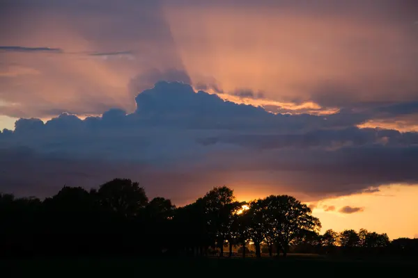 Sunsat at Ruegen, Germany — Stock Photo, Image