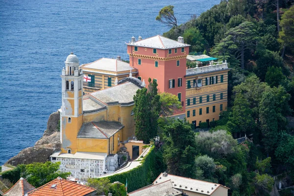 Die Kirche Von San Giorgio Ist Eine Kleine Katholische Kirche — Stockfoto