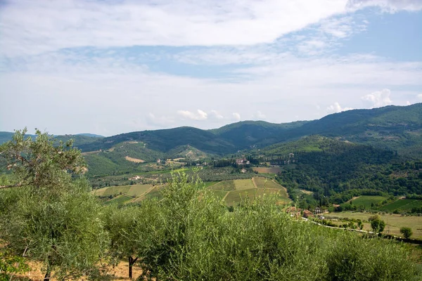 Toscane Een Regio Midden Italië Staat Bekend Zijn Landschappen Geschiedenis — Stockfoto