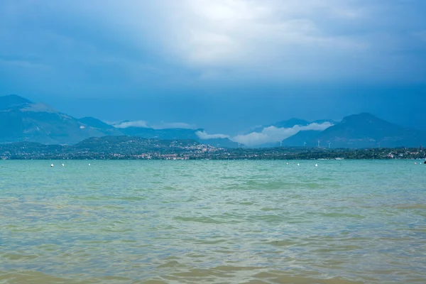 Der Gardasee Der Lombardei Italien Ist Der Größte See Italiens — Stockfoto