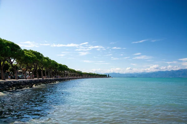 Danau Garda Lago Garda Italia Lombardy Italia Adalah Danau Terbesar — Stok Foto