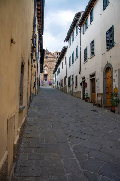 Panzano Chianti Město Obci Greve Italském Regionu Toskánsko Nedaleko Florencie — Stock fotografie